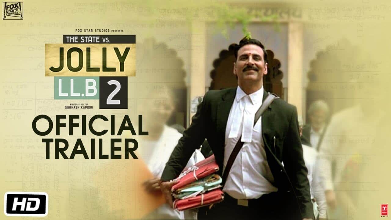 Jolly LLB 2 trailer: Akshay Kumar’s comic timing makes it must watch!